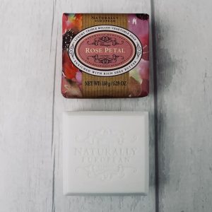 Naturally European Rose Petal luxury soap