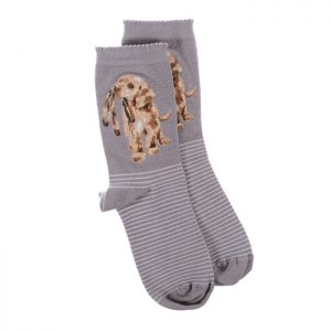 Wrendale Socks – Grey ‘HOPEFUL’ SOCKS