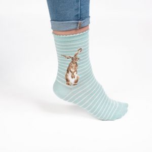 Wrendale Socks – ‘HARE AND THE BEE’ SOCKS