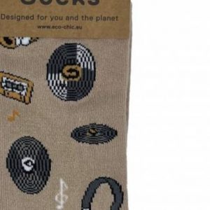 Bamboo Socks Eco Chic – Beige Music