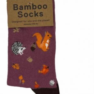 Bamboo Socks Eco Chic – Pink Woodland