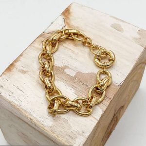 Multi Link Chain Bracelet – Gold