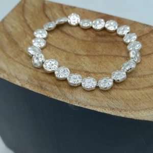 Bracelet – Textured Silver