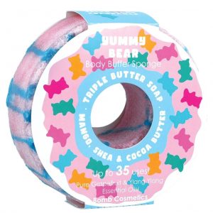 Yummy Bear Donut Buffer Soap Sponge