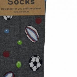 Bamboo Socks Eco Chic – Grey Sports