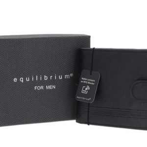 Equilibrium For Men Black Wallet