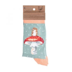 Wrendale Socks “He’s A Fungi”