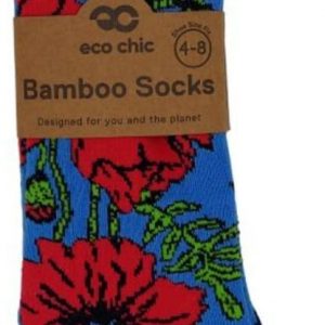 Bamboo Socks Eco Chic – Poppy