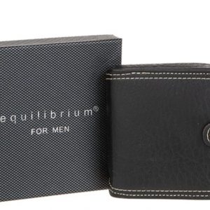 Equilibrium For Men Black Coin Purse