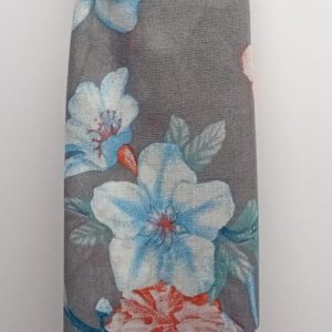 Equilibrium Ladies Scarf – Grey Floral